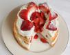 Quick Baked Strawberry Shortcake
